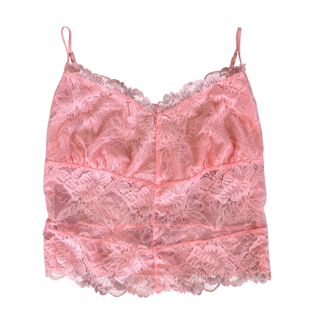 Free People Heart Eyes Cami in Petal Pusher